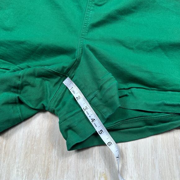 Torrid Green Stretch Casual Shorts 4X Plus Elastic Waist Pockets Tie Front - Picture 6 of 15